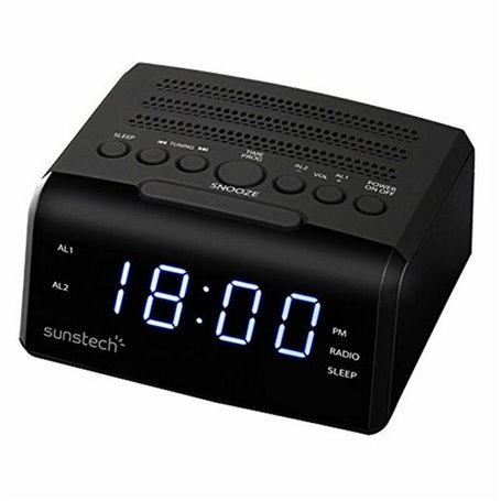 Casque Sunstech FRD35UBK Bleu Noir Moderne