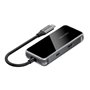 Hub USB Vention TFMHB Noir/Argenté
