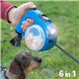 Laisse de chien rétractable 6 en 1 Compet InnovaGoods