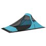 vidaXL Tente de camping 317x240x100 cm Bleu