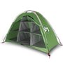 vidaXL Tente de rangement avec 9 compartiments vert imperméable