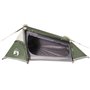 vidaXL Tente de camping tunnel 2 personnes vert imperméable