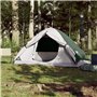 vidaXL Tente de camping à dôme 4 personnes vert imperméable