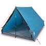 vidaXL Tente de camping en forme de A 2 personnes bleu imperméable
