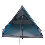 vidaXL Tente de camping en forme de A 2 personnes bleu imperméable
