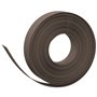 vidaXL Bordure de jardin marron 10 m 10 cm polyéthylène
