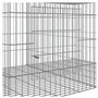vidaXL Cage à lapin 3 panneaux 163x79x54 cm Fer galvanisé