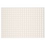 vidaXL Couverture lestée Crème clair 138x200 cm 10 kg Tissu