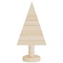 vidaXL Arbres de Noël en bois pour décoration 2 pcs 30 cm pin massif