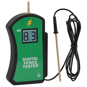 Kerbl Testeur numérique de clôture 9 900 V Noir et vert 441229