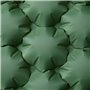 vidaXL Matelas de camping autogonflant avec oreillers 2 personnes vert
