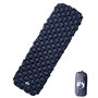 vidaXL Matelas de camping gonflable 1 personne gris 190x58x6 cm