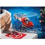 PLAYMOBIL 9462 Caserne de pompiers avec hélicoptere, City Action, Mixte, Pour enfant des 4 ans