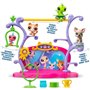 BANDAI - Littlest Pet Shop - Coffret Pets Got Talent - Ensemble de jeu avec 2 animaux, décor et accessoires - BF00558