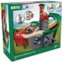 BRIO World Grand Circuit Plateforme Multimodale - Coffret 32 pieces - Circuit de train en bois - Ravensburger - Des 3 ans - 3388