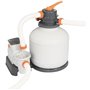 Filtre a sable BESTWAY Flowclear 5 678 L/h + pré-filtre compatible toutes piscines de 1 100 a 42 300 L