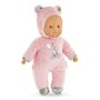 Poupon Pti' Coeur Ours Rose - COROLLE - 30cm - Rose - Des 9 mois