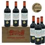 Château Dufilhot 2021 Côtes de Bordeaux - Vin rouge  lot de 6 bouteilles en Caisse bois