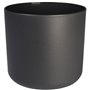 ELHO B.for Soft Pot de fleurs rond 25 - Noir - Ø 25 x H 23 cm - intérieur - 100% recyclé