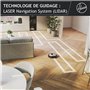 Hoover HG510D Aspirateur Robot Dry - WIFI - Navigation Laser - Brosse XL - Autonomie 90min - Puissant - Ultra silencieux