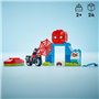 LEGO DUPLO Marvel 10424 L'aventure en moto de Spin - Jouet Spidey et ses Amis