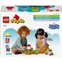 LEGO DUPLO 10431 Le Jardin et la Cabane dans l'Arbre de Peppa Pig - Jouet Créatif