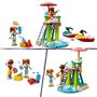 LEGO Friends 42623 Le jet-ski de la plage - Inclut un sauveteur - Jeu éducatif enfant
