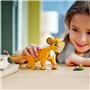 LEGO | Disney 43243 Simba, le bébé du Roi lion, jouet de construction, idée cadeau