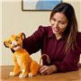 LEGO Disney Classic 43247 Simba, le jeune Roi lion, figurine d'animal collector