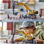 LEGO City 60420 La pelleteuse de chantier jaune, jouet pour enfant a partir de 8 ans
