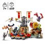 LEGO NINJAGO 71818 L'arene de combat du tournoi - Jouet d'action ninja pour enfant