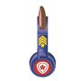 Casque lum. pliable Bluetooth et filaire avec un design 3D des oreilles de Chase de La Pat' Patroulle avec limitation du