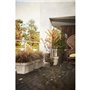 Elho Loft Urban Bac a fleurs Terrasse Roues 70 - Noir - L 69 x B 34 x H 33 cm - extérieur - 100% recyclé