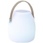 Lampe enceinte bluetooth sans fil - LUMISKY - MINI MAY PLAY - H23 cm - LED blanc et multicolore dimmable