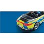 PLAYMOBIL - Porsche 911 Carrera 4S Police - 2 policiers et accessoires - Effets sonores et lumineux