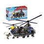 PLAYMOBIL 71149 Hélicoptere de transport des forces spéciales- - Les policiers - City Action- Unité d'élite