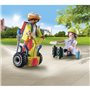 PLAYMOBIL - 71257 - City Action Les Secouristes - Starter Pack - Secouriste avec gyropode