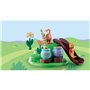 PLAYMOBIL 1.2.3 71317 Winnie l'ourson et Tigrou avec jardin d'abeilles - Disney