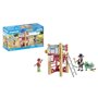 PLAYMOBIL 71475 Charpentier avec tourelle de jeu - My Life - 58 pieces - Jeu de rôle créatif