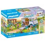 PLAYMOBIL 71493 Van pour cheval et poneys avec enclos