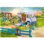 PLAYMOBIL 71493 Van pour cheval et poneys avec enclos