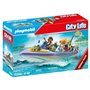 PLAYMOBIL - Mariés et bateau - City Life - Découvre les océans avec les mariés - Coffre de rangement - Des 4 ans