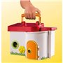 PLAYMOBIL - Garderie transportable - Bleu - Playmobil 1.2.3 - Pour Enfant de 18 mois et plus