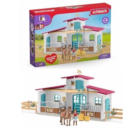 schleich HORSE CLUB Lakeside Riding Center Starter Set