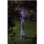 Guirlande solaire d'extérieur SMARDTV - Luciole 100 Leds blanc froid - 11.9m - métal