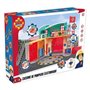Caserne Sam le Pompier Pontypandy Smoby avec 1 figurine - Jouet pour enfant a partir de 3 ans