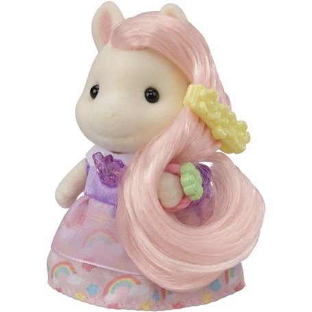 Sylvanian Families La coiffeuse de la fille Poney