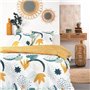 Parure de lit - TODAY - Sunshine - 119481 - 2 personnes - 240x220cm - Coton - Imprimé 11.52