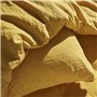 Parure de lit - TODAY - 123669 - 2 personnes - 260x240cm - Gaze de coton unie - Ocre