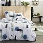 Parure de lit 2 personnes - TODAY - Sunshine 16.2 - 220 x 240 cm - 100% Coton imprimé